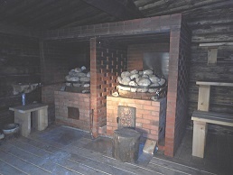 Печи в бане по-черному